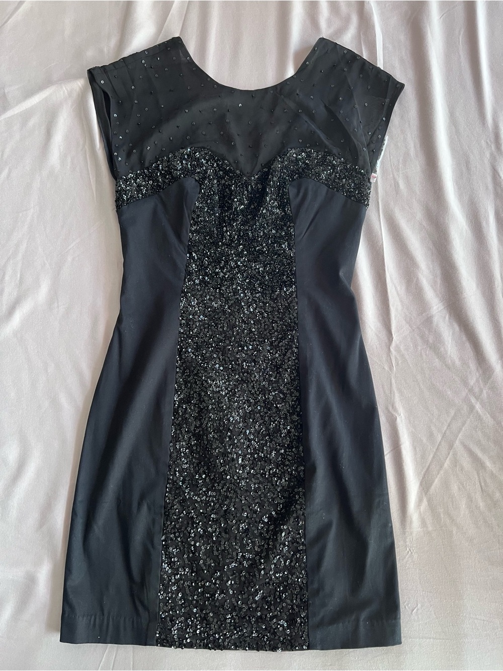 French Connection Moon Dust Sequined dress